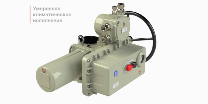 Электропривод интегрированный многооборотный взрывозащищенный ГЗ-ВГ КС