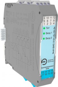 Внешний вид барьера искрозащиты ЭнИ-БИС-3101-Ex-DI