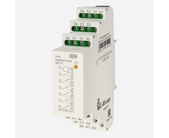 Реле промежуточное МРП-6 DC230В УХЛ2