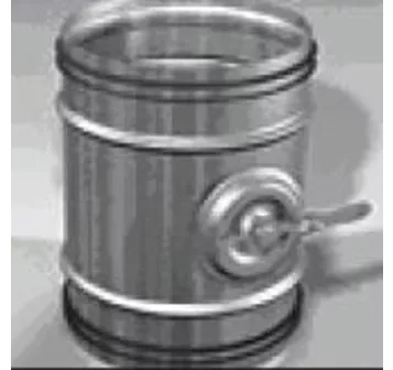 Шиберная заслонка d=200мм