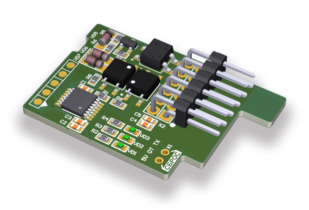 Шлюз OpenTherm-Modbus NEVOTON BCG-1.0.2-W