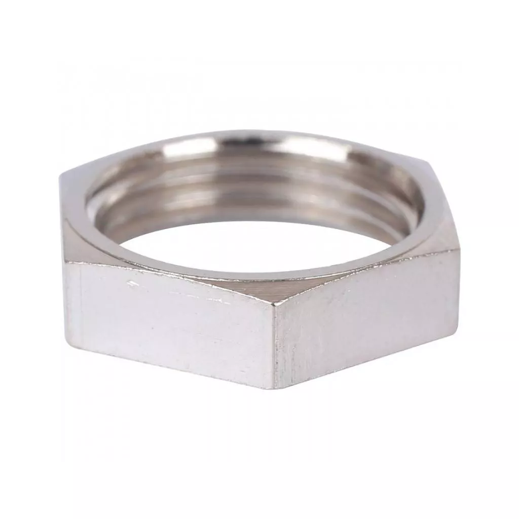 STOUT  Контргайка никелированная 1/4"