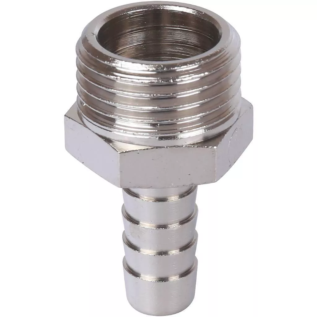 STOUT  Штуцер НР никелированный 1/2"x10