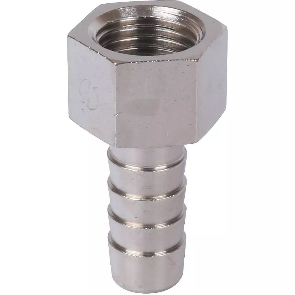 STOUT  Штуцер ВР никелированный 1/4"x10