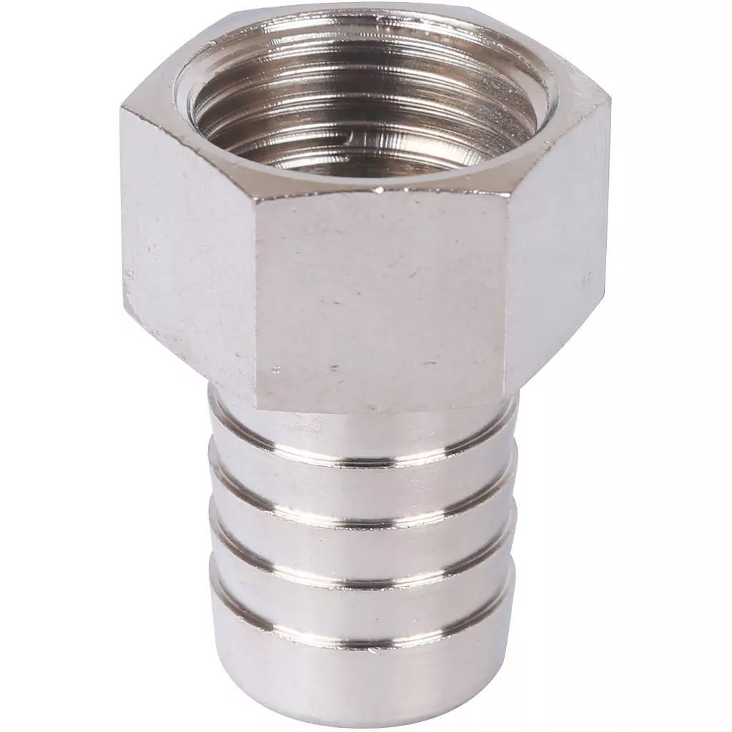 STOUT  Штуцер ВР никелированный 1/2"x16