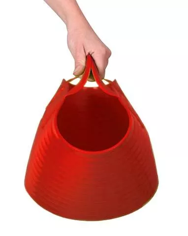 Гибкое ведро FlexBag 28л., красное