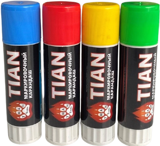 Маркировочный карандаш TIAN, синий